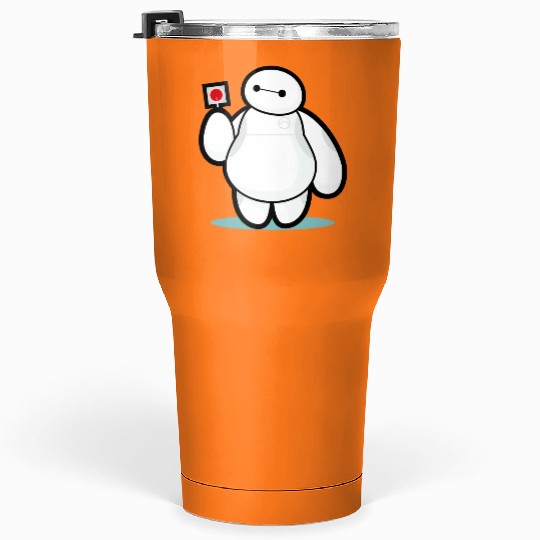 Disney Big Hero 6 Baymax With Lollipop Cute Shot Tumblers 30 Oz