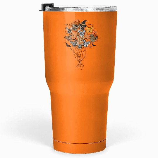 Discover Halloween Disney Animal Kingdom Balloons Tumblers 30 Oz