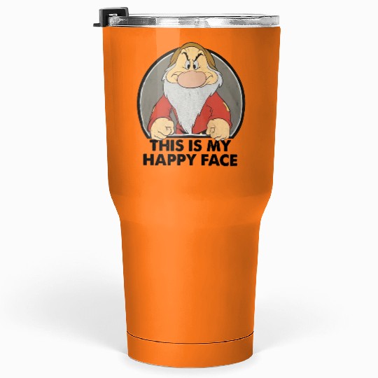 Disney Snow White Grumpy  Tumblers 30 Oz, Funny Grumpy Seven Dwarfs Tumblers 30 Oz,  Disneyland Vacation 2024 Trip Tumblers 30 Oz