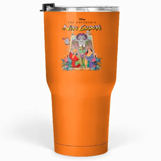 Retro Disney The Emperors New Groove Tumblers 30 Oz, The Emperors New Groove Tumblers 30 Oz
