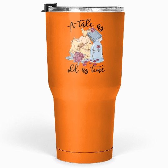 Disney Princess Tumblers 30 Oz, Beauty And The Beast Tumblers 30 Oz