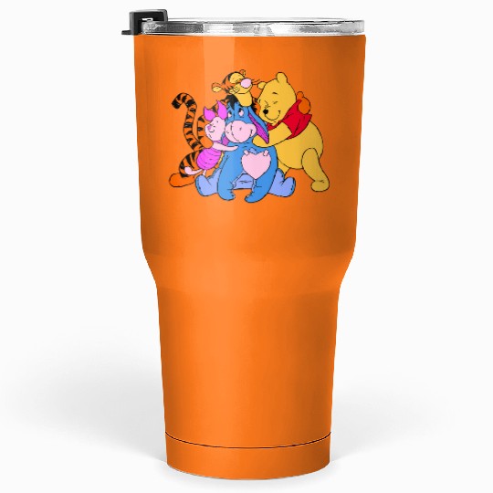 Winnie The Pooh And Friends Tumblers 30 Oz, Winnie The Pooh Tumblers 30 Oz, Disneyworld Family Matching Tumblers 30 Oz