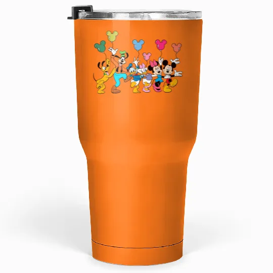 Disney Mickey And Friends Tumblers 30 Oz, Mickey Friends Tumblers 30 Oz, Disney Balloon Tumblers 30 Oz