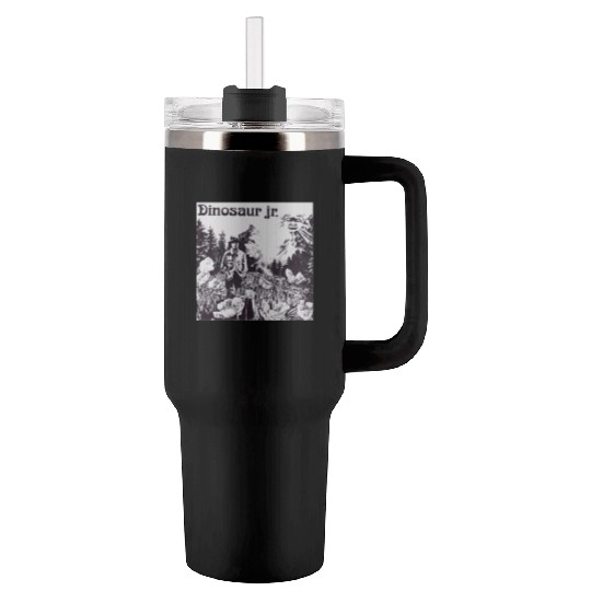 Dinosaur Jr. Tumblers 40 Oz With Handle