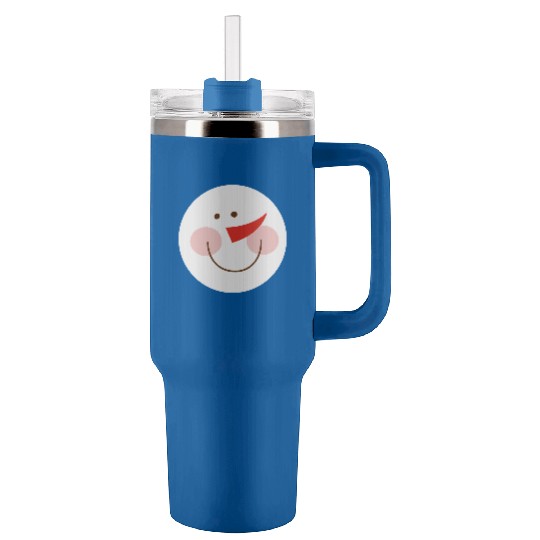 Snowman Tumblers 40 Oz With Handle