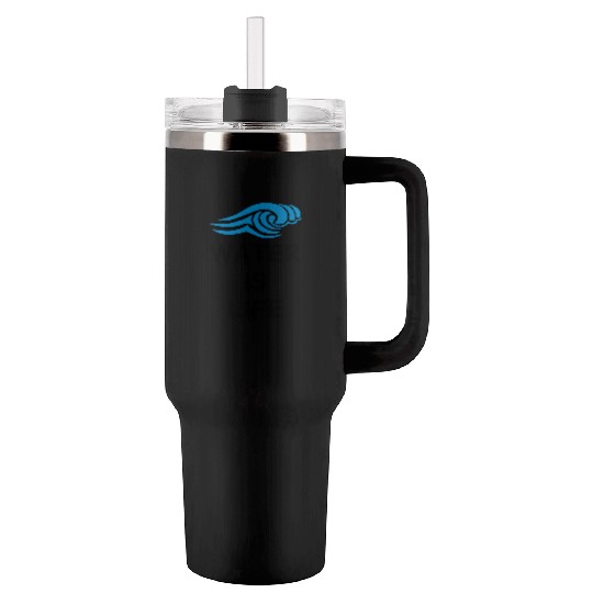 Water is life Tumblers 40 Oz With Handle