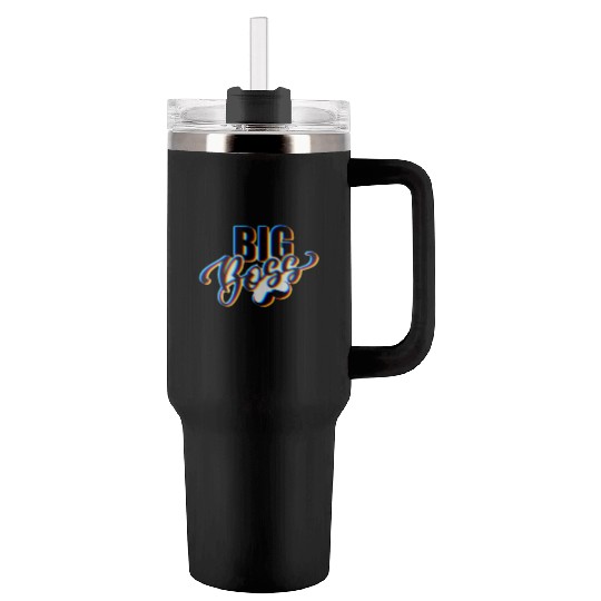 THÉ BIG BOSS Tumblers 40 Oz With Handle