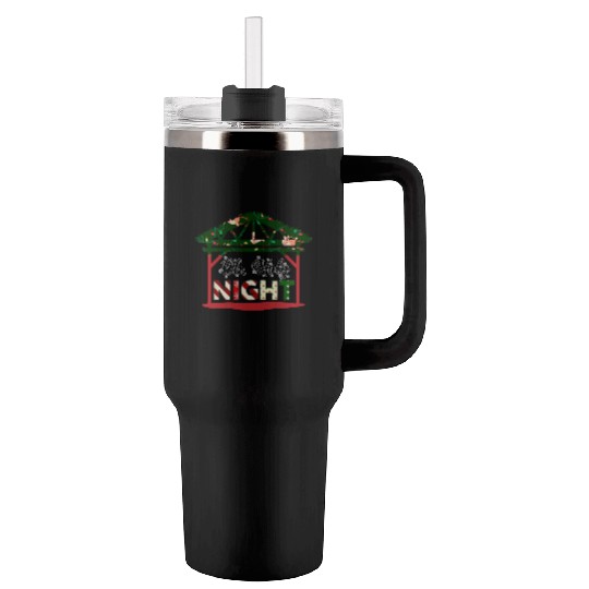 Oh Holy Night Tumblers 40 Oz With Handle