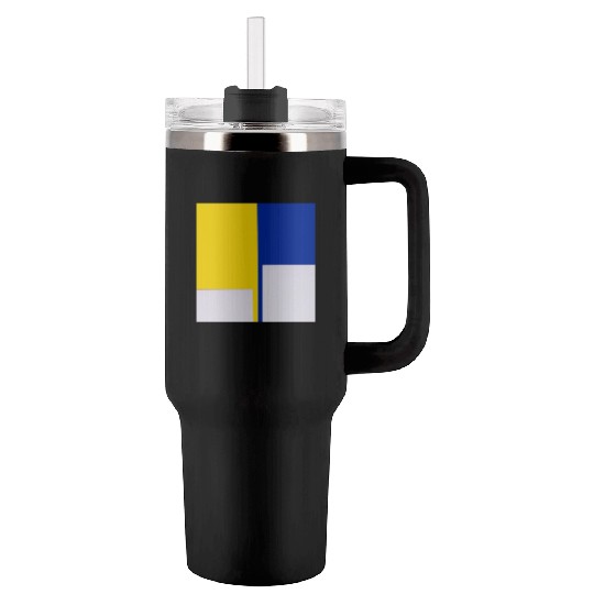 ukranian colors Tumblers 40 Oz With Handle