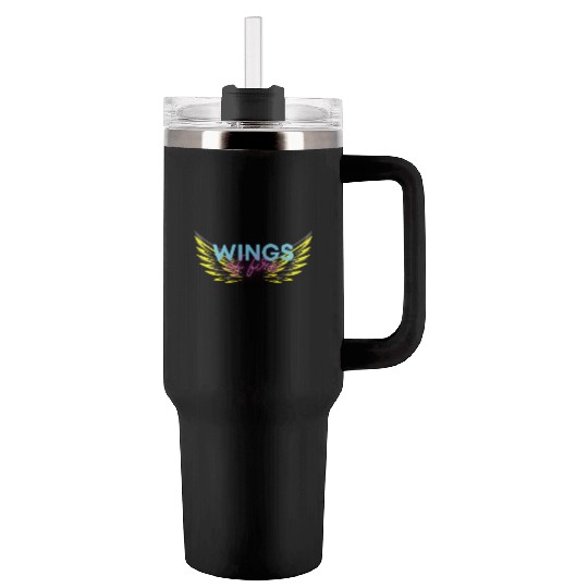 Wings of fire Tumblers 40 Oz With Handle