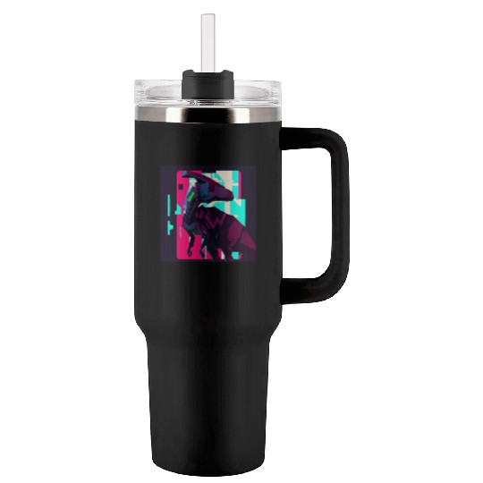 Cyberpunk Tumblers 40 Oz With Handle