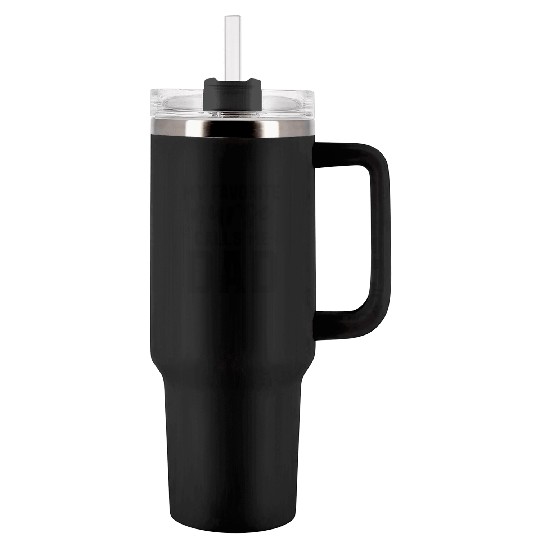 My Favorite Nurse Calls Me Dad Son Daughter Nurse Tumblers 40 Oz With Handle