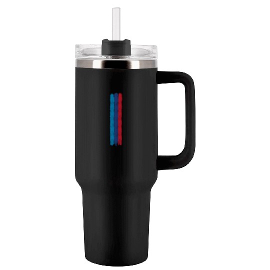 Motorsport Power Line Tumblers 40 Oz With Handle