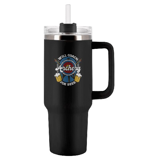 Archery Beer Archery Coach Tumblers 40 Oz With Handle