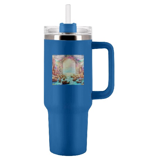 Sailing Tumblers 40 Oz With Handle