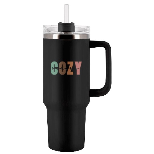 Cozy Season Tumblers 40 Oz With Handle