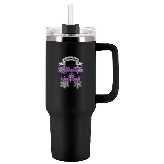 Connecticut Tumblers 40 Oz With Handle
