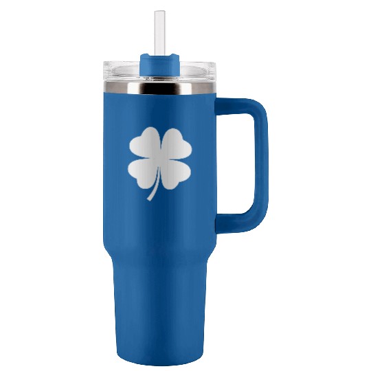 Irish Shamrock St Patricks Day St. Paddy's Tumblers 40 Oz With Handle