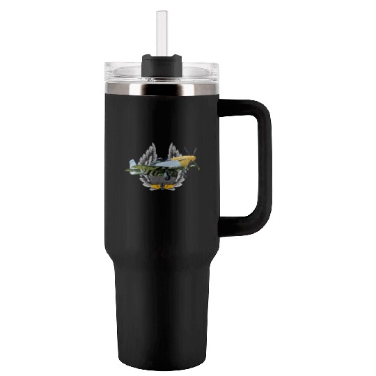 P-51 Tumblers 40 Oz With Handle