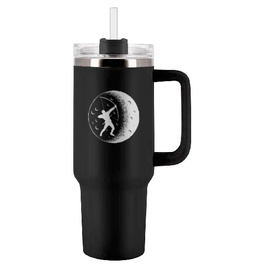 Bow Moon Archery Tumblers 40 Oz With Handle
