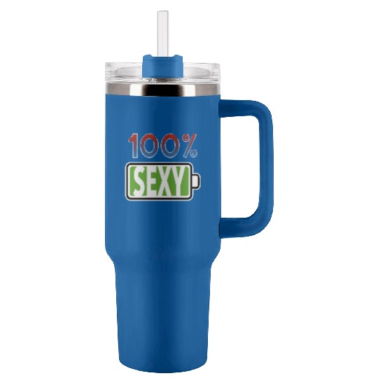 100% Sexy Tumblers 40 Oz With Handle