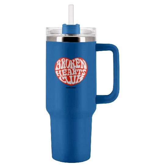 Broken Hearts Club Tumblers 40 Oz With Handle