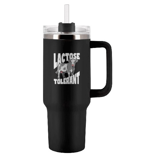 Lactose Tolerant – Built Different Tumblers 40 Oz With Handle