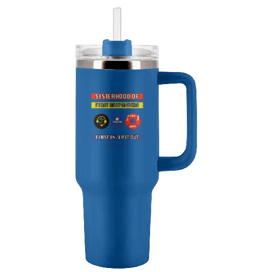 First Responder Pickleball Tumblers 40 Oz With Handle