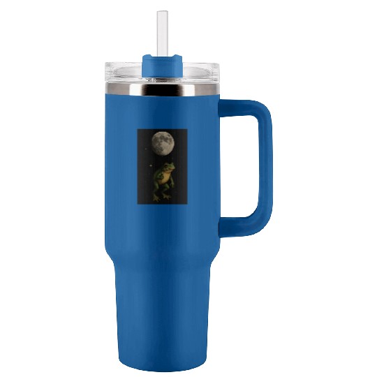 Lunar Frog Nightscape Tumblers 40 Oz With Handle