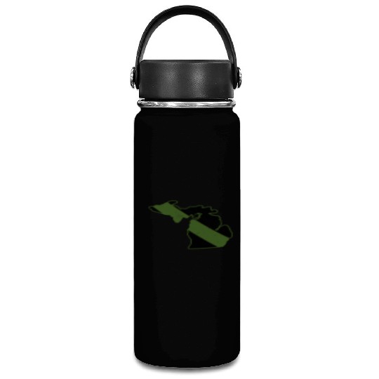 Game Warden CBP Michigan Border Patrol Park Ranger Vacuum Flask