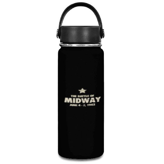 Battle Of Midway - World War 2 / WWII Vacuum Flask