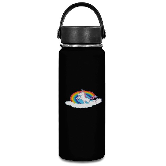 Rainbow Unicorn Love Vacuum Flask