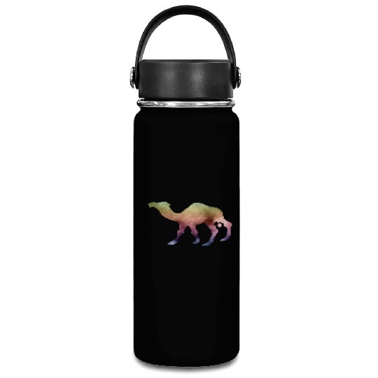 camel and galaxy nature Vacuum Flask