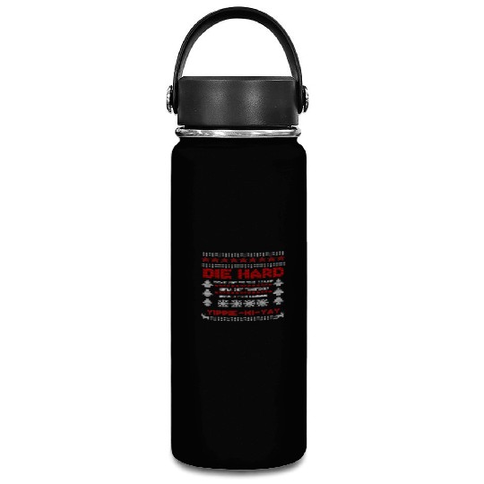Die Hard Christmas Jumper Vacuum Flask