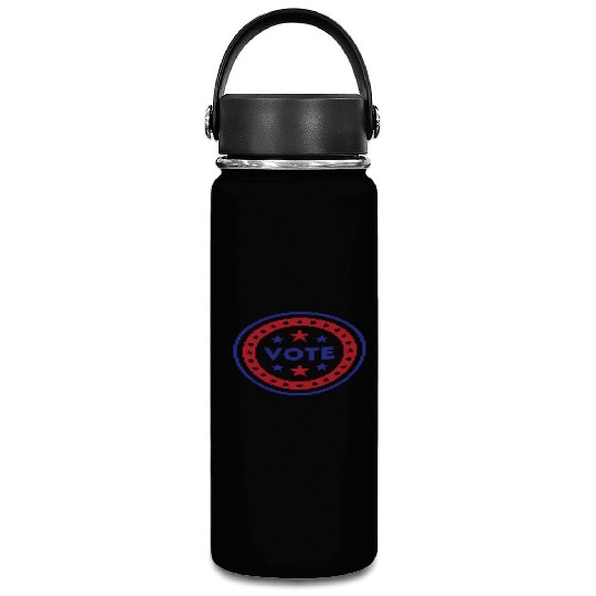 Vote US Election 2020 stars and stripes Vacuum Flask
