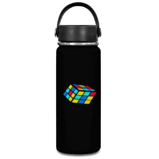 90s 80 Trendy Nostalgia Cube Vacuum Flask