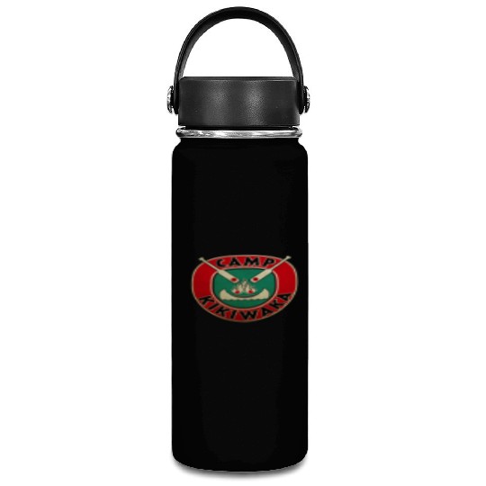 Vintage Camp Kikiwaka Logo Vacuum Flask