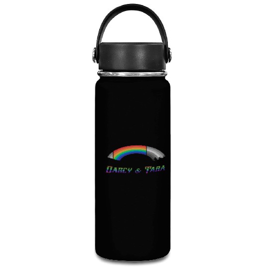 Heartstopper Rainbow Darcy and Tara LBGTQIA+ Vacuum Flask
