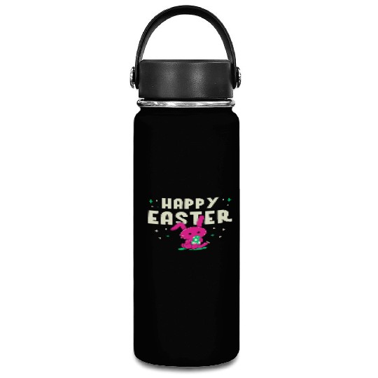 Happy Easter Egg Bunny Sayings Vacuum Flask