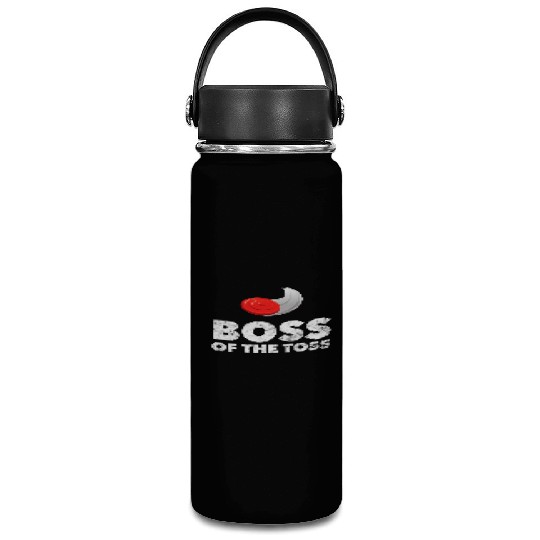 Boss of the Toss Funny Disc Golf Ultimate Frisbee Vacuum Flask