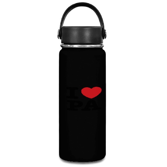 I LOVE PA, I Love Pennsylvania Vacuum Flask