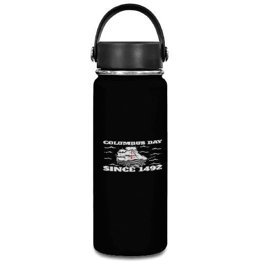 Columbus Day Italian Pride Vacuum Flask