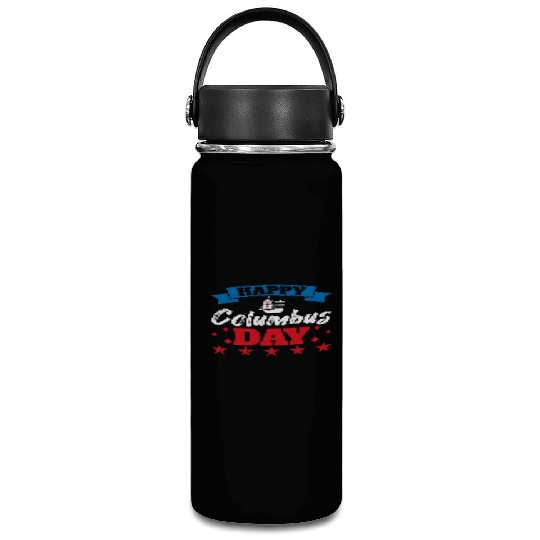 Columbus Day Italian Pride Vacuum Flask
