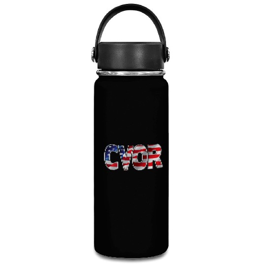 Nurses USA Flag Stars Stripes CVOR Vacuum Flask