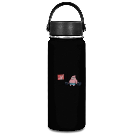 Majin Buu vs Patrick - Funny Anime Gym and Workout Vacuum Flask