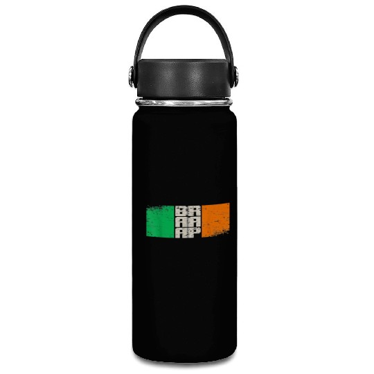 Dirt Biker Irish flag motocross Vacuum Flask