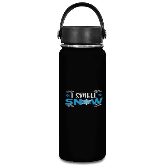 I Smell Snow Lover Ice Cold Snowy Winter Season Vacuum Flask