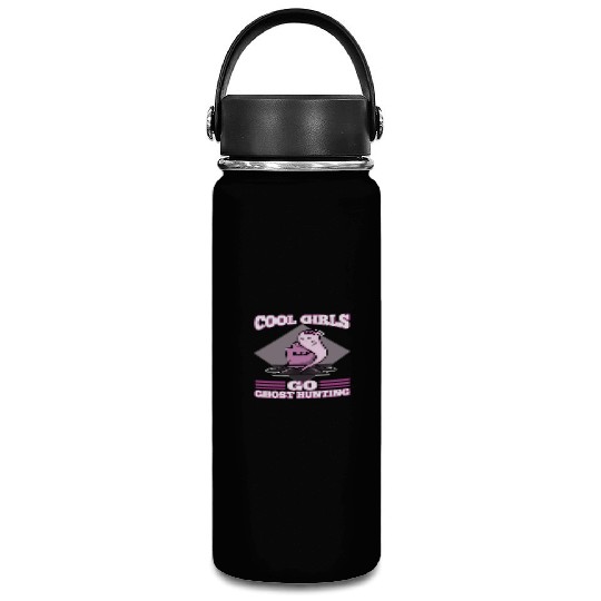 Cool girls go ghost hunting Vacuum Flask