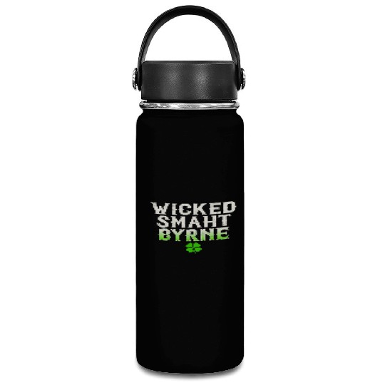 Wicked Smaht Byrne Clan Boston Irish Slang Vacuum Flask