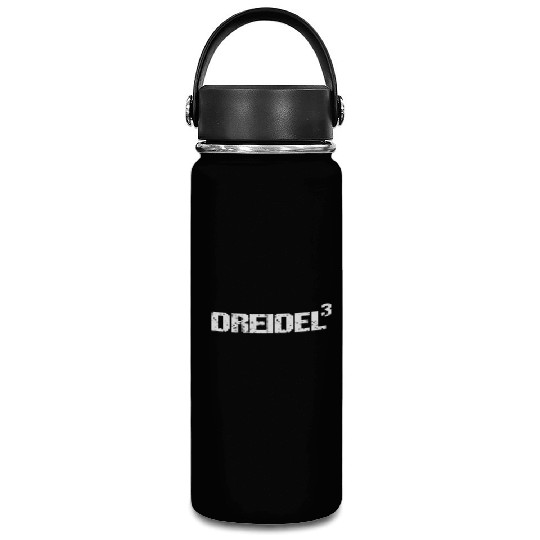Funny Dreidel Dreidel Dreidel Cubed Hanukkah Math Vacuum Flask